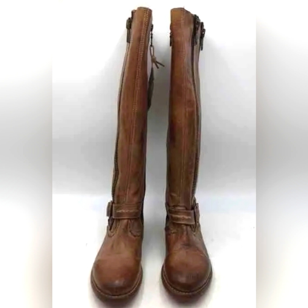Bed Stu Brown Leather Boots